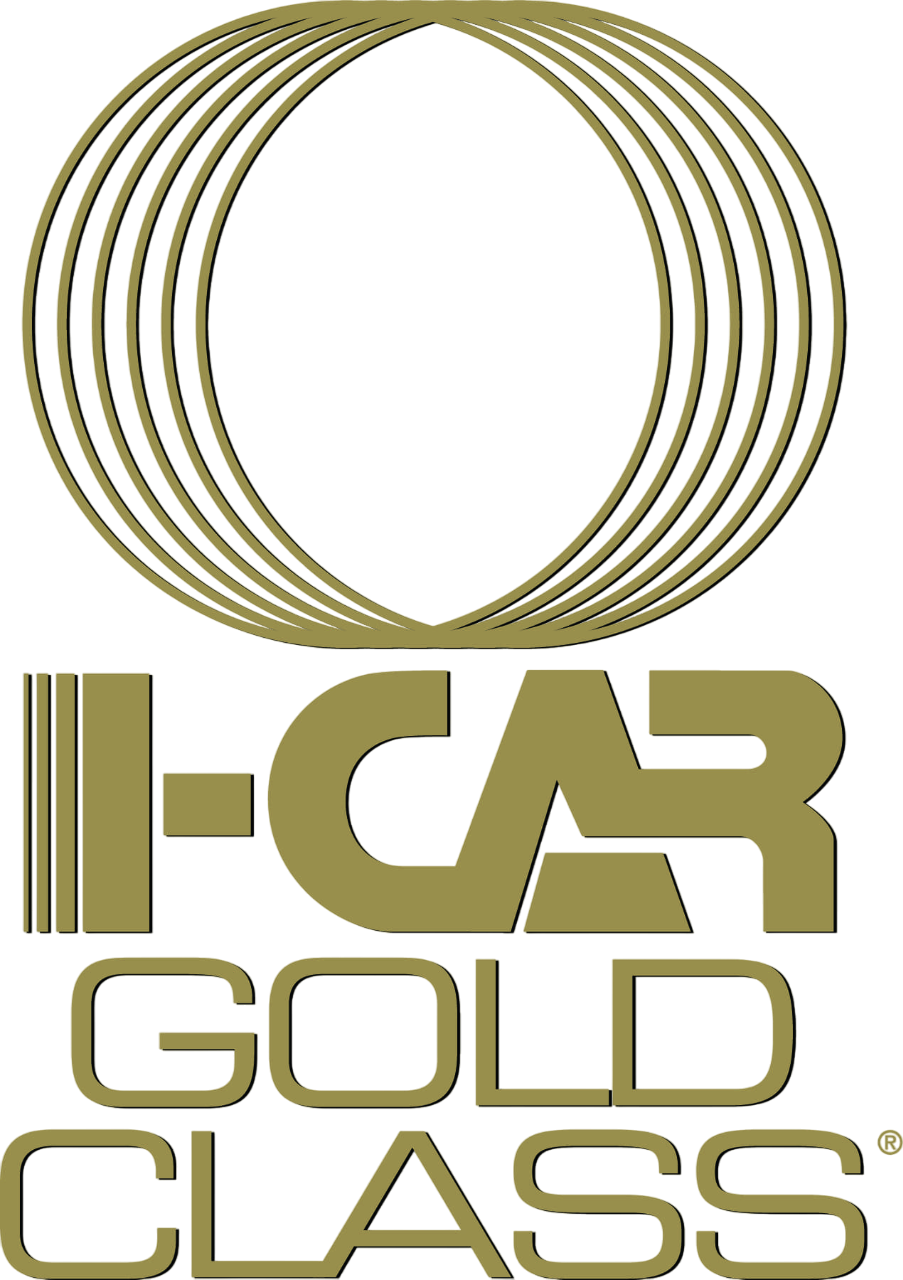 I-CAR Gold Class collision repair certification badge